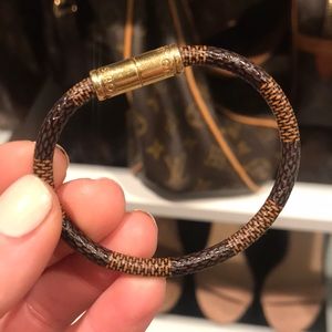 Authentic Louis Vuitton “keep it” bracelet